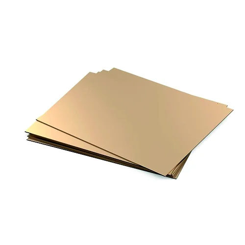 Бронзовый лист БрХ1Цр 70x500x500 ТУ 48-21-779-85  ОборонСпецСплав
